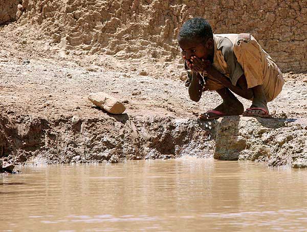 El mundo pide agua