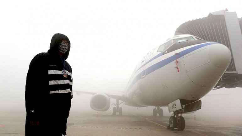 Los pilotos chinos aterrizan «a ciegas» por la contaminación